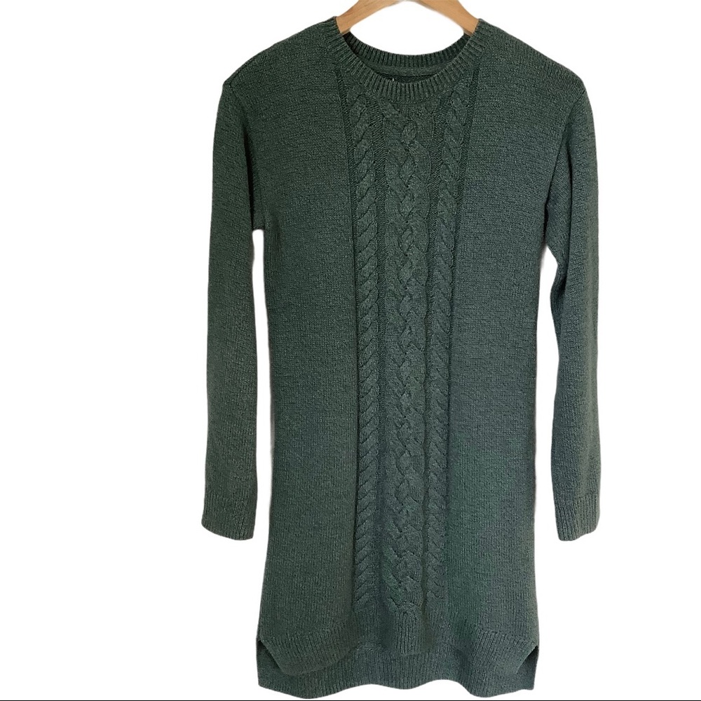 Green Sweater Dress sz Small